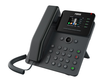 Fanvil V61W - IP телефон, 4 линий SIP, 2х10/100/1000, POE, 12 DSS клавиш, wi-fi