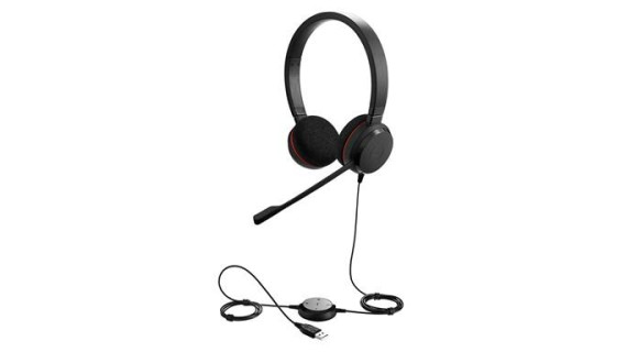 Jabra Evolve 20 Stereo MS компьютерная гарнитура USB ( 4999-823-109 )