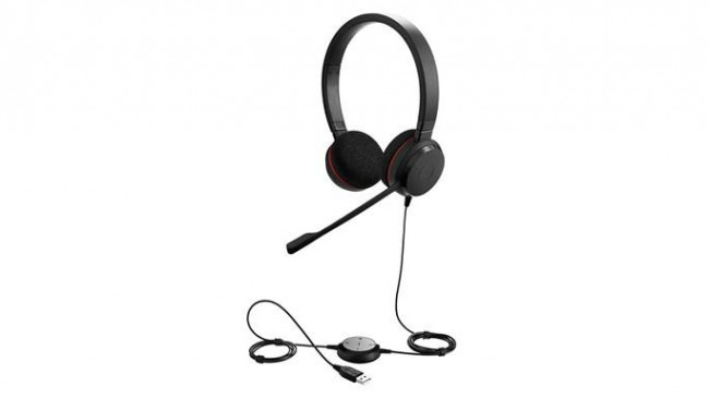 Jabra Evolve 20 Stereo MS компьютерная гарнитура USB ( 4999-823-109 )