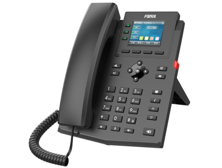 Fanvil X303-2 Wire - IP телефон, 2xEthernet 10/100, LCD 320x240, 4 аккаунта SIP, G722, Opus, Ipv-6