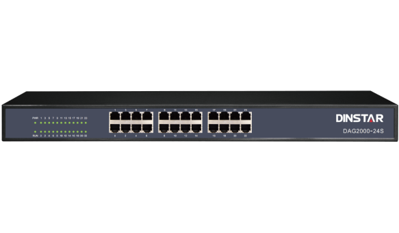 Dinstar DAG2000-24S IP шлюз, 24*FXS, IPV6