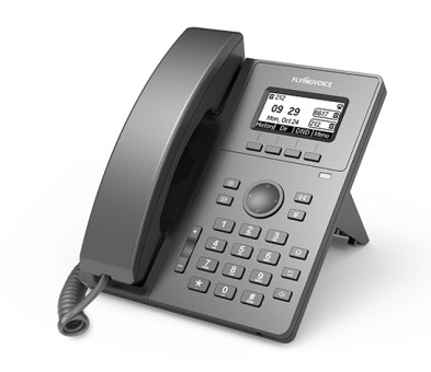 Flyingvoice P10G IP телефон, 2 аккаунта SIP, LCD 132x64, G722, Opus, Ipv-6, порт для гарн, с БП