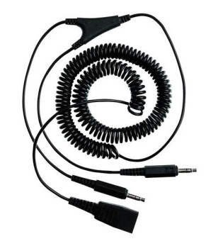 Jabra шнур-переходник с QD на 2x3,5 мм ( 8734-599 )
