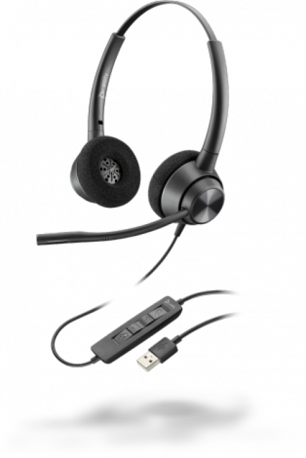 Plantronics EncorePro EP320 USB-A профессиональная телефонная гарнитура ( 214570-01 )