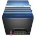 Scodeno X-Blue управляемый PoE+ коммутатор на DIN-рейку, 4x1000MBase-X,16x10/100/1000MBase-T, 250Вт, IP50 4