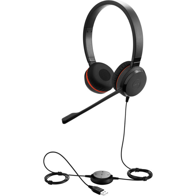 Jabra Evolve 20 SE Stereo MS проводная гарнитура USB-C ( 4999-823-389 )