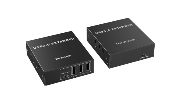 LENKENG LKV300USB удлинитель USB по витой паре CAT6/6a до 50/90 м, 4 USB 3.0