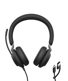 Jabra Evolve2 40 SE Stereo MS проводная гарнитура USB C/A ( 24189-999-799 )