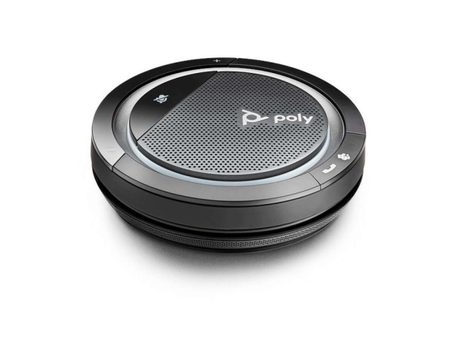 Poly Calisto 5300 Microsoft — Bluetooth-спикерфон для ПК и мобильных устройств, USB-A, Microsoft Teams