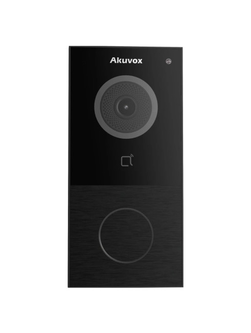 Akuvox E12W BLACK вызывная панель SIP-видеодомофона, Wi-Fi (on-wall)