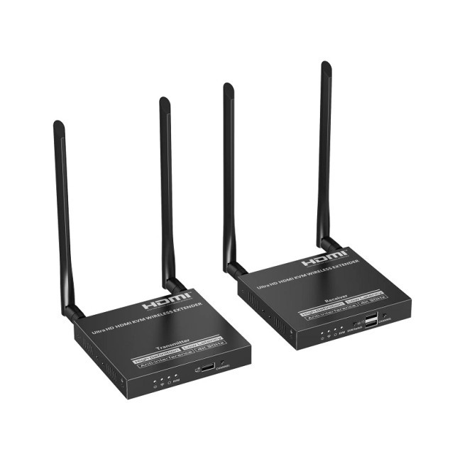 LENKENG LKV677KVM-V2.0 беспроводной удлинитель KVM HDMI, 4K, до 50 метров