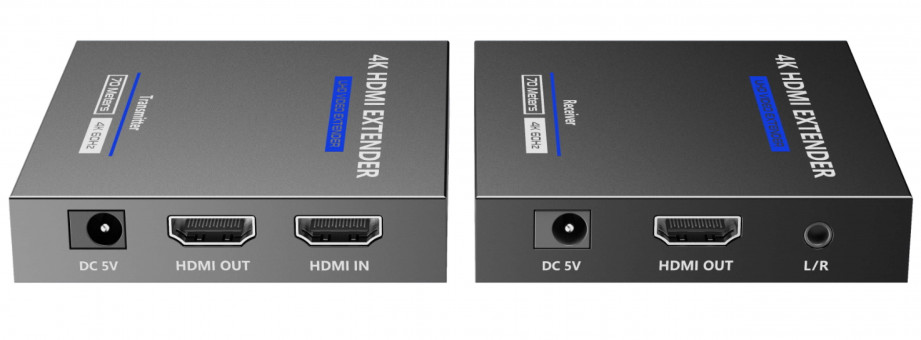 LENKENG LKV565 удлинитель HDMI, 4K, HDMI 2.0, CAT5e/6 до 40/70 метров, проходной HDMI