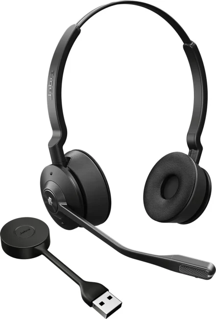 Jabra Engage 55 Stereo MS беспроводная гарнитура DECT, USB-A, EMEA ( 9559-450-111 )