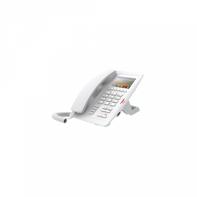 Fanvil H5 белый - Гостиничный IP телефон без бп, PoE, цветной дисплей