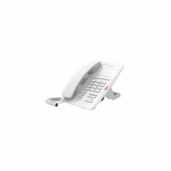 Fanvil H3 белый - Гостиничный IP телефон без бп, PoE, 2 SIP, сменные панели логотипов, без дисплея