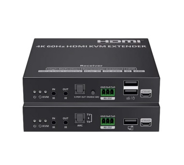 LENKENG LKV593KVM-V3.0 удлинитель KVM HDMI по витой паре CAT6, 4K60, до 120 м, RS-232, каскадируемый LENKENG LKV593KVM-V3.0 удлинитель KVM HDMI по витой паре CAT6, 4K60, до 120 м, RS-232, каскадируемый