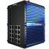 Scodeno X-Blue управляемый PoE+ коммутатор на DIN-рейку, 4x10GBase-X, 16x10/100/1000MBase-T, 250Вт, IP50 01
