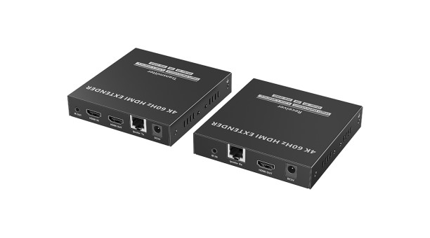 LENKENG LKV582 удлинитель HDMI 4K по вит.паре CAT6 поверх протокола IP до120 м, HDMI2.0, ИК, RS232