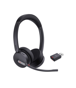 Yealink WH64 Hybrid Dual UC беспроводная гарнитура HD звук, 160м DECT, USB-адаптер