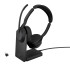 Jabra Evolve2 55, Link380c MS Stereo Stand беспроводная гарнитура ( 25599-999-889 ) 0
