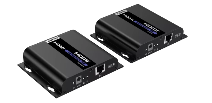 LENKENG LKV683POE-5.0 удлинитель HDMI по LAN до 120 м, 4K, PoE