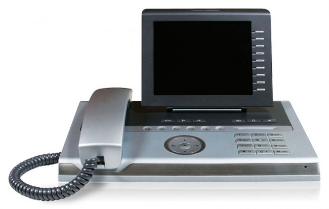 Unify OpenStage 80 HFA silver-blue IP-телефон ( L30250-F600-C103 )