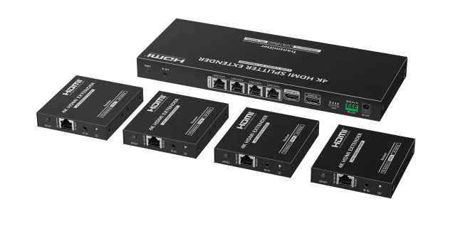 LENKENG LKV824P-N разветвитель-удлинитель 1x4 HDMI, 4K, ИК, CAT6, до 70 метров, PoC 0 LENKENG LKV824P-N разветвитель-удлинитель 1x4 HDMI, 4K, ИК, CAT6, до 70 метров, PoC