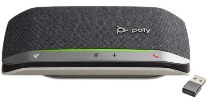 Poly Sync 20+ USB/Bluetooth спикерфон для ПК и мобильных устройств (USB-A, адаптер BT600, MS Teams) ( 216867-01 )