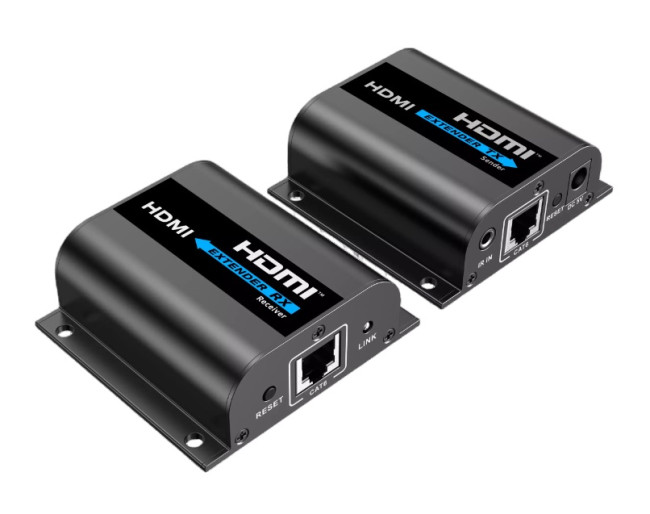 LENKENG LKV372PRO-4.0 удлинитель HDMI, 4K, CAT6/7 до 40/70 метров, PoC