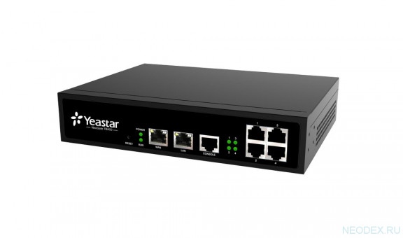 Yeastar NeoGate TB400 BRI-VoIP шлюз, 2 BRI-порта, до 4-х BRI-портов