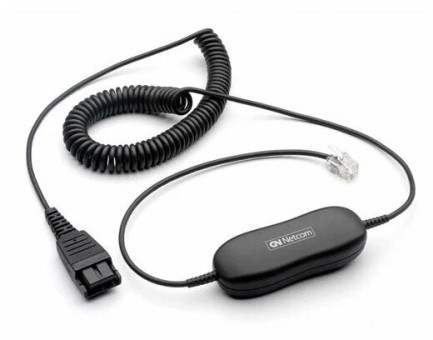 Jabra шнур-переходник с QD на RJ9 ( 88001-04 )
