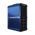 Scodeno X-Blue управляемый PoE+ коммутатор на DIN-рейку, 8x10/100/1000M Base-T, 250Вт, IP50 02