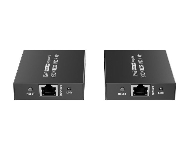 LENKENG LKV372P, без упак. удлинитель HDMI, 4K, CAT6/7 до 70 метров, PoC