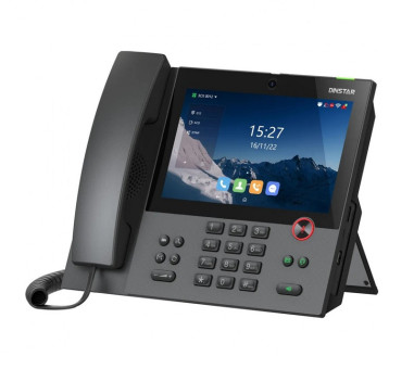 Dinstar A808A видео IP-телефон, 16 SIP-аккаунтов, цветной экран с подсветкой, Bluetooth, USB 2.0