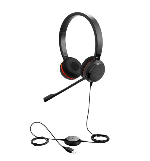 Jabra Evolve 20 SE Stereo MS компьютерная гарнитура USB ( 4999-823-309 )