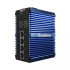 Scodeno X-Blue неуправляемый PoE+ коммутатор на DIN-рейку, 2x1GBase-X, 4x10/100/1000MBase-T, 126Вт, IP50 01