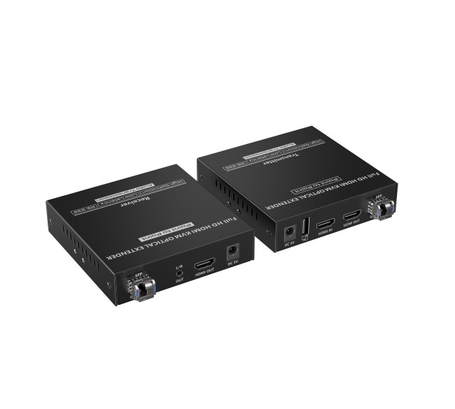 LENKENG LKV651KVM удлинитель HDMI KVM по оптическому кабелю до 40 км