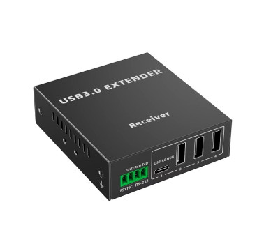 LENKENG LKV300USB-RS удлинитель USB по витой паре CAT6/6a до 50/90 м, 4 USB 3.0, RS-232
