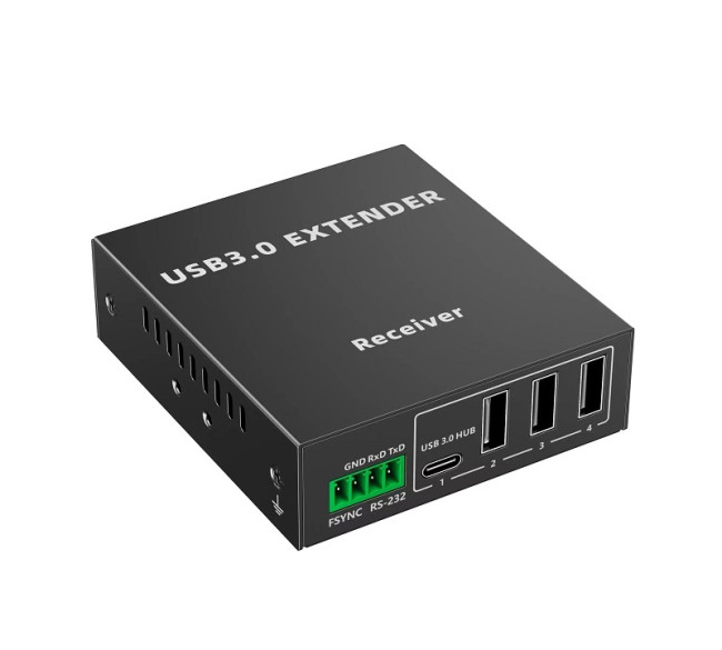 LENKENG LKV300USB-RS удлинитель USB по витой паре CAT6/6a до 50/90 м, 4 USB 3.0, RS-232