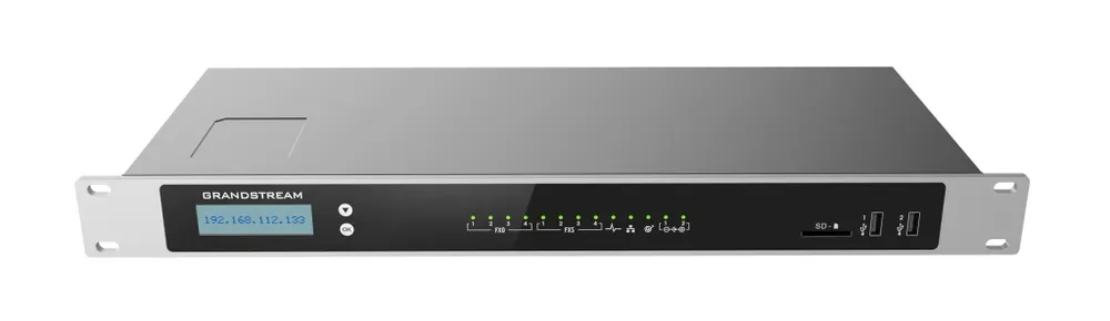 Grandstream UCM6304 IP АТС (4 FXO, 4 FXS, до 2000 рег., до 300 соед.)