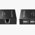 LENKENG LKV100USB удлинитель USB по витой паре CAT5e/6 до 100/150 м, 4 USB 2.0, 480 Мб/с