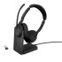 Jabra Evolve2 55 MS Stereo беспроводная гарнитура, Link380а, Stand ( 25599-999-989 ) 01