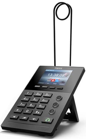 Fanvil X2P - IP телефон для колл-центров, 3 SIP линии, HD аудио, порты для гарнитуры RJ9 и Jack 3.5