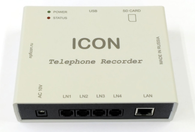 ICON TR4NS устройство записи телефонных разговоров ( IC-TR4NS )