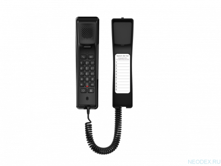 Fanvil H2U черный - гостиничный IP телефон без б/п