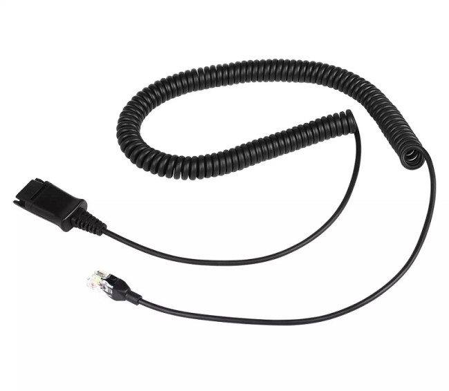 VoiceXpert VXH-U10P шнур-переходник для телефонных аппаратов (RJ9, QD-Plantronics)