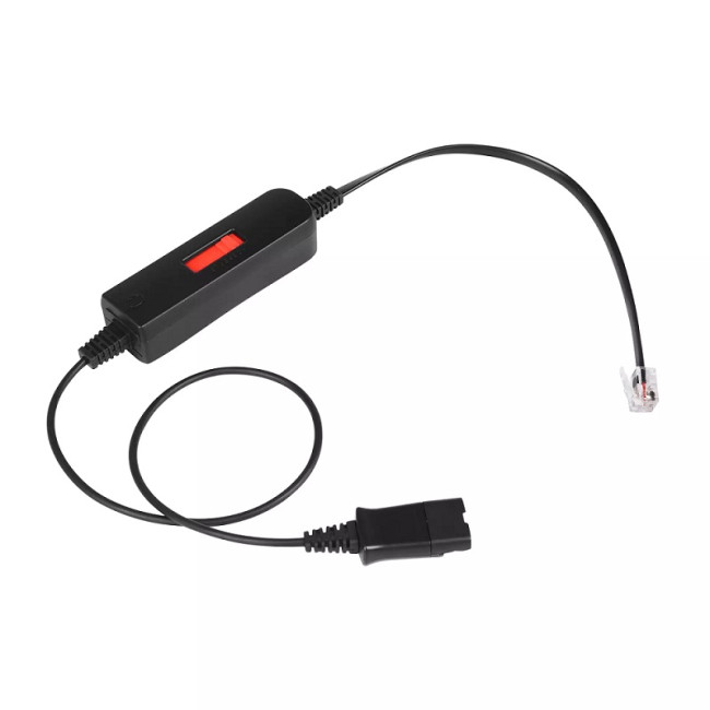 VoiceXpert VXH-CAB-UNI универсальный шнур-переходник для телефонных аппаратов (RJ9, QD-Plantronics)