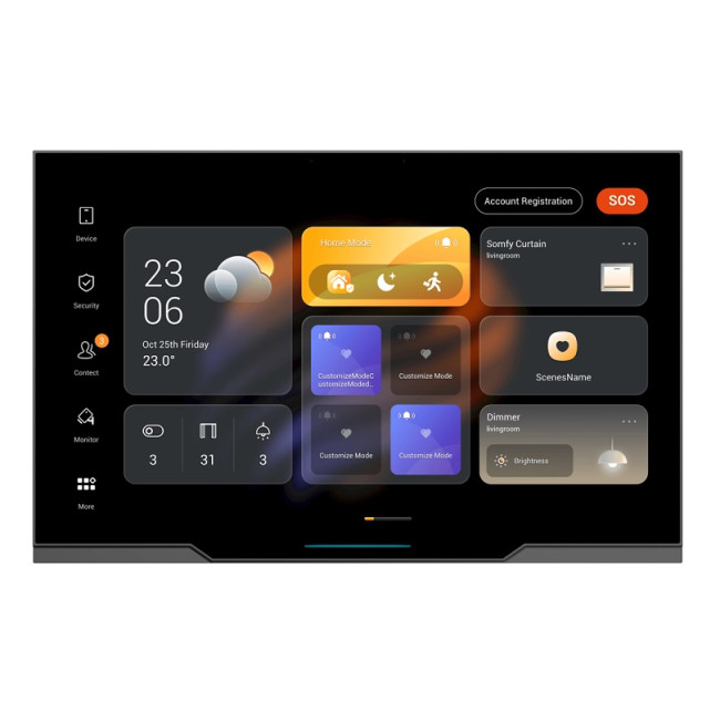 Akubela PH81_PoE_ST HyPanel Ultra монитор панели управления умным домом