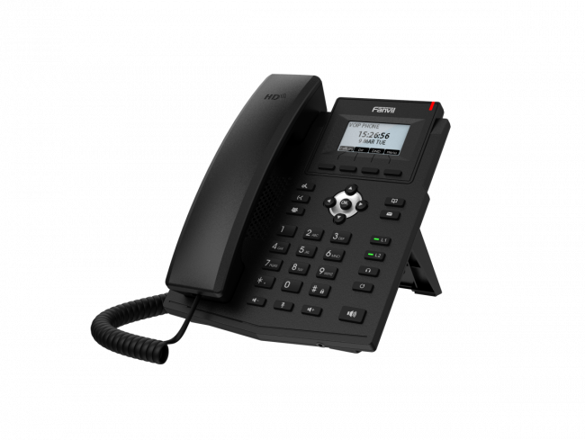 Fanvil X3SP Lite - IP телефон с бп, POE, 2 SIP линии, HD аудио, дисплей 2,3”, порт для гарнитуры