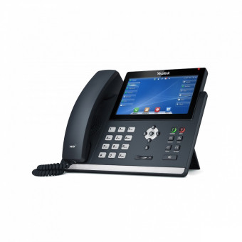 Yealink SIP-T48U IP-телефон без БП, 16 SIP-аккаунтов, цветной 7" сенсорный экран